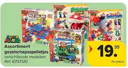 Carrefour Assortiment gezelschapsspelletjes aanbieding