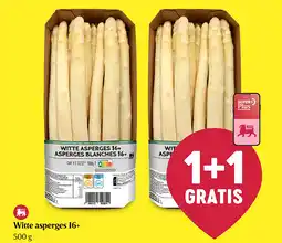 Delhaize Witte asperges 16+ aanbieding