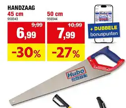 Hubo HANDZAAG 45 cm aanbieding