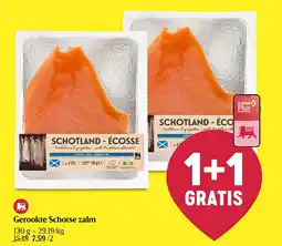 Delhaize Gerookte Schotse zalm aanbieding