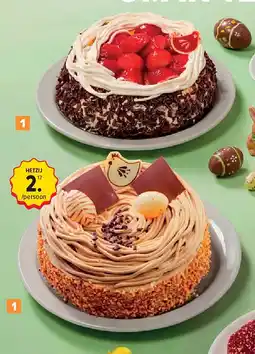 Carrefour Nestje met mokka-boterroom of nestje met witte chocolade aanbieding