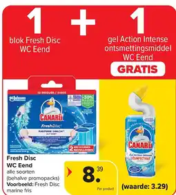 Carrefour Fresh Disc WC Eend aanbieding
