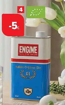 Carrefour Gin Pure Organic Engine aanbieding