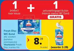 Carrefour Fresh Disc WC Eend aanbieding