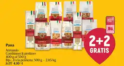 Delhaize Pasta aanbieding