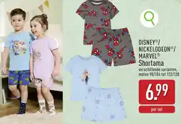 ALDI Disney/ nickelodeonⓡ/ marvel shortama aanbieding