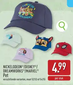 ALDI Nickelodeon/ Disney/Dreamworks/Marvel Pet aanbieding