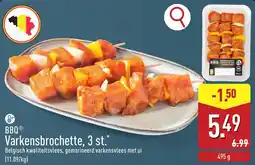 ALDI BBQ Varkensbrochette aanbieding