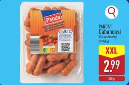 ALDI Panda cabanossi aanbieding