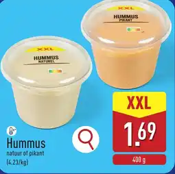 ALDI Hummus aanbieding