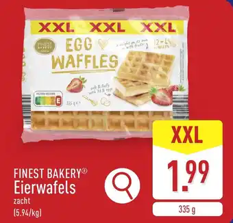 ALDI Finest bakery eierwafels aanbieding