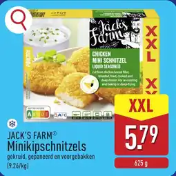 ALDI Jack's farm minikipschnitzels aanbieding