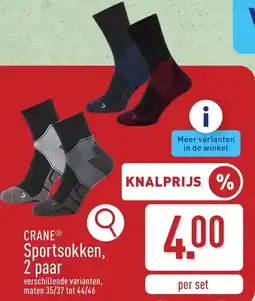 ALDI Crane sportsokken aanbieding