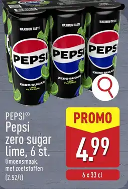ALDI Pepsi zero sugar aanbieding