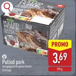 ALDI Pulled pork aanbieding