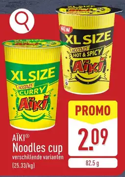 ALDI Aiki Noodles cup aanbieding