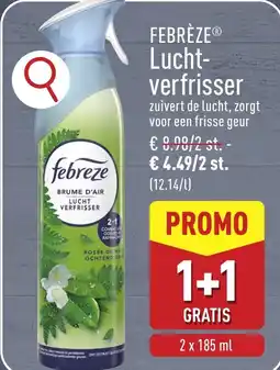 ALDI Febrèze luchtverfrisser aanbieding