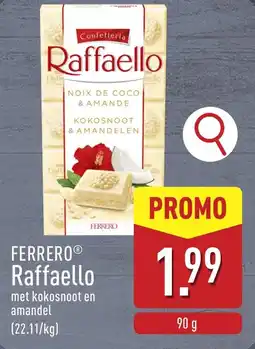 ALDI Ferrero raffaello aanbieding
