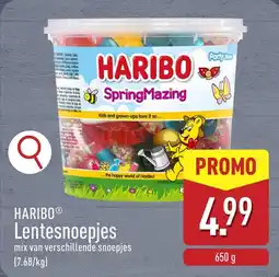 ALDI Haribo lentesnoepjes aanbieding