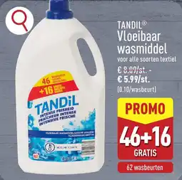 ALDI Tandil vloeibaar wasmiddel aanbieding