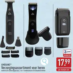 ALDI Ambiano verzorgingsassortiment voor heren aanbieding