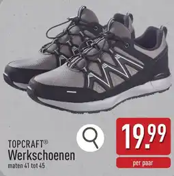 ALDI Topcraft werkschoenen aanbieding