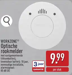 ALDI Workzone optische rookmelder aanbieding