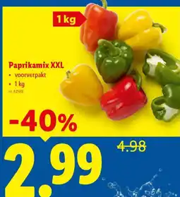 Lidl Paprikamix XXL aanbieding