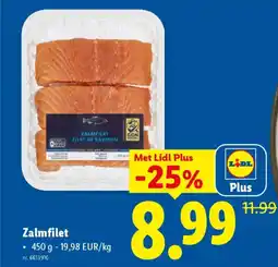 Lidl Zalmfilet aanbieding