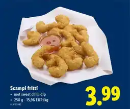 Lidl Scampi fritti aanbieding