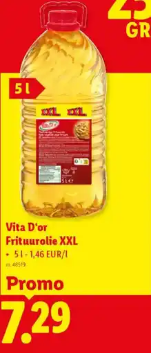 Lidl Vita D'or Frituurolie XXL aanbieding