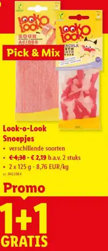 Lidl Look-o-Look Snoepjes aanbieding