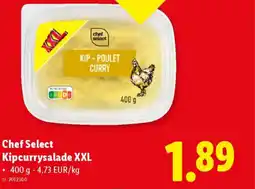 Lidl Chef Select Kipcurrysalade XXL aanbieding