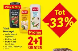 Lidl Tahiti douchegel aanbieding