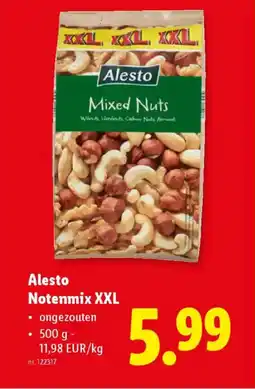 Lidl Alesto Notenmix XXL aanbieding