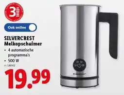 Lidl Silvercrest melkopschuimer aanbieding