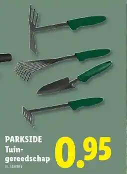 Lidl Parkside tuin gereedschap aanbieding