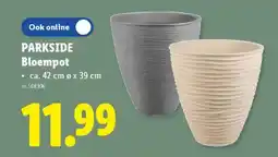 Lidl Parkside bloempot aanbieding