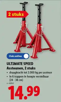 Lidl Ultimate speed assteunen aanbieding