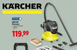 Lidl Kärcher alleszuiger aanbieding