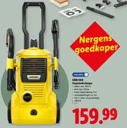 Lidl Kärcher hogedrukreiniger aanbieding
