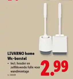 Lidl Livarno home WC borstel aanbieding