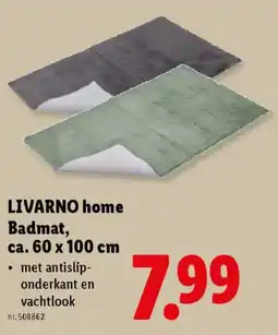 Lidl Livarno home badmat aanbieding