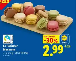 Lidl Le Patissier Macarons aanbieding