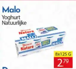 Tanger Markt Malo yoghurt natuurlijke aanbieding