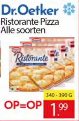 Tanger Markt Dr.Oetker Ristorante Pizza aanbieding