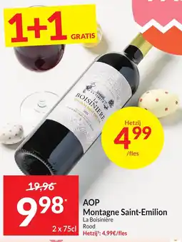 Intermarché AOP Montagne Saint Emilion aanbieding