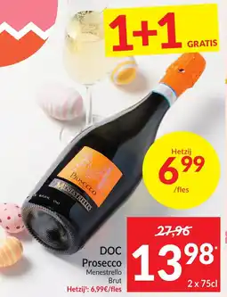 Intermarché DOC Prosecco Menestrello Brut aanbieding