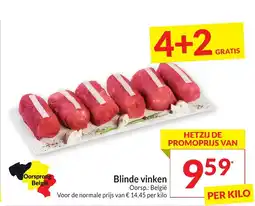 Intermarché Blinde vinken aanbieding