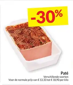 Intermarché Paté aanbieding